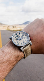 Carregue a imagem no visualizador da Galeria, Relógio Hanhart PRIMUS Desert Pilot 44 mm 740.250