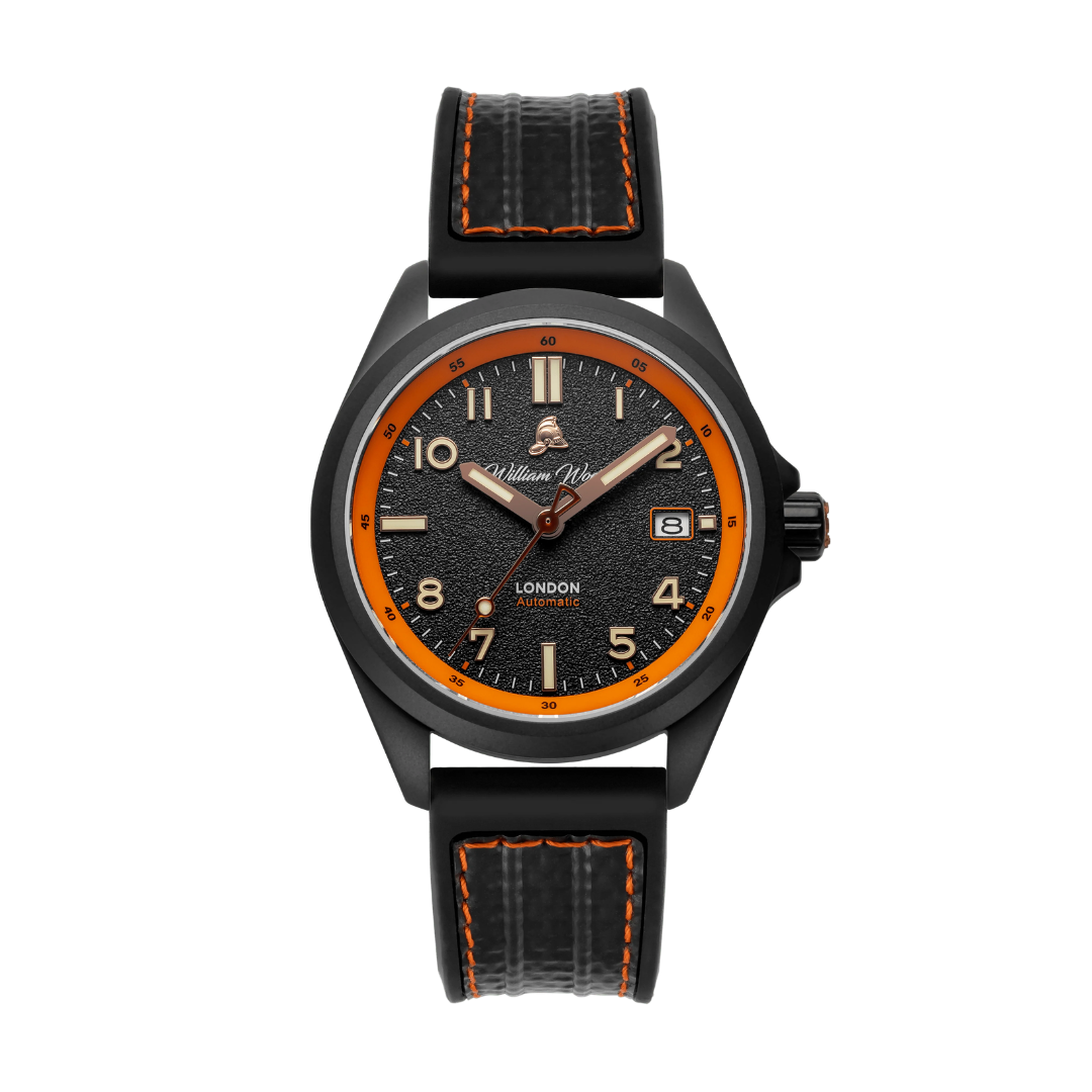 Relógio William Wood Fearless Orange
