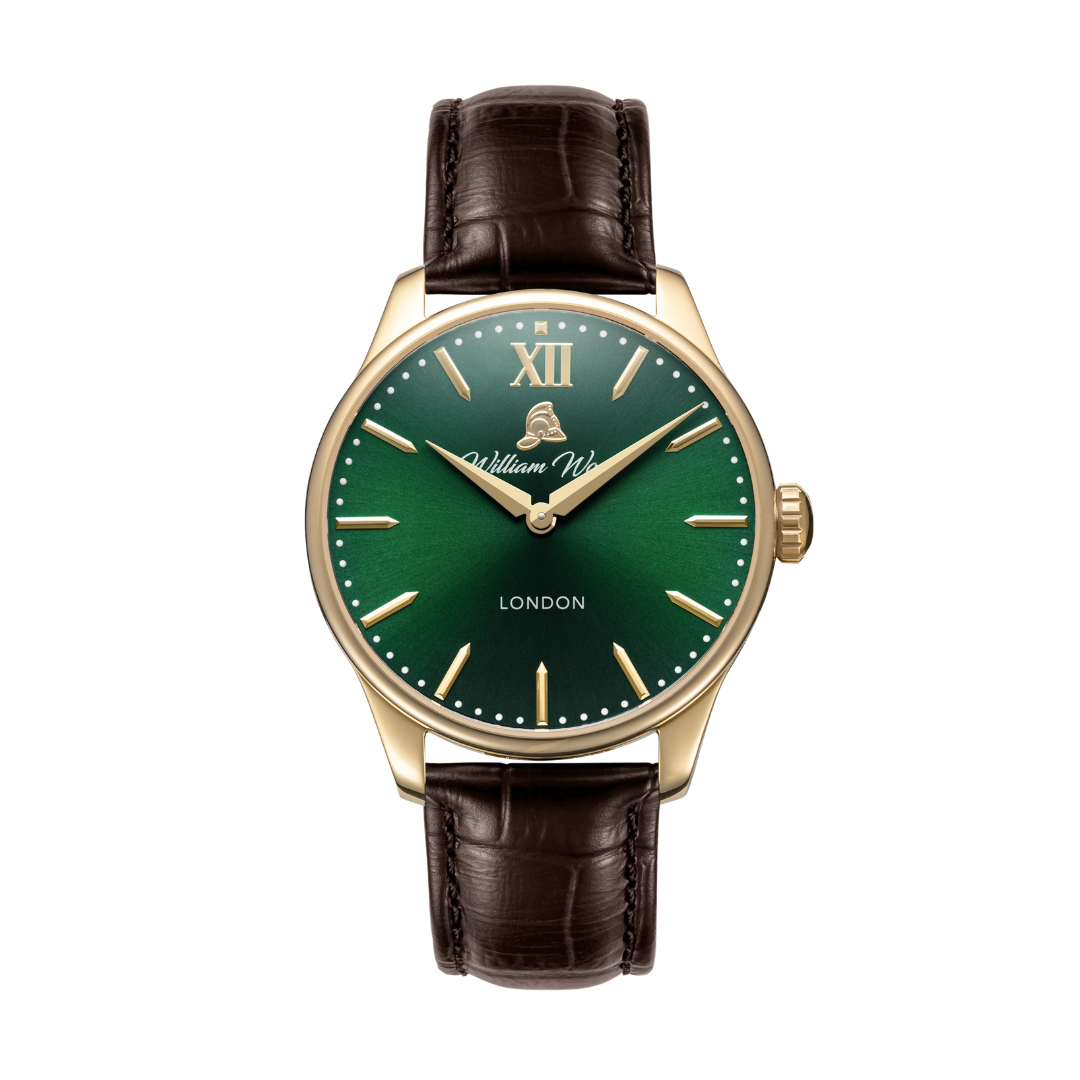 Relógio William Wood British Racing Green