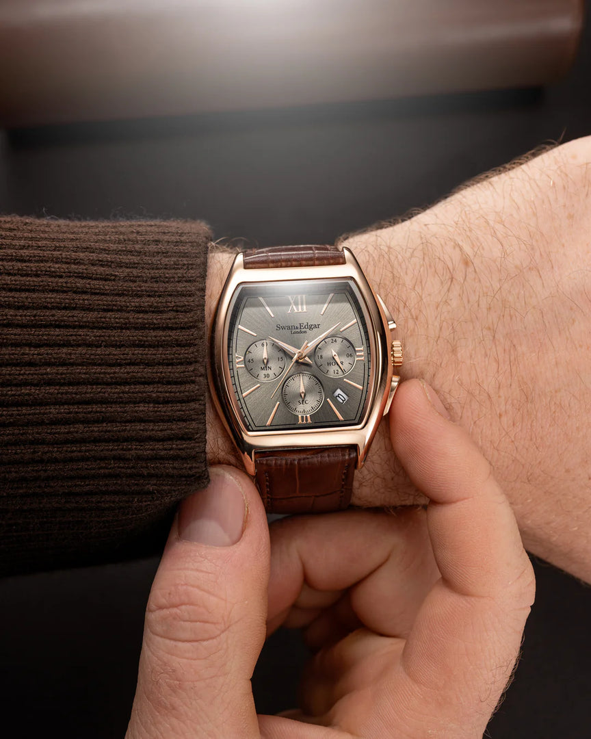 Relógio Swan & Edgar Diplomat Silver