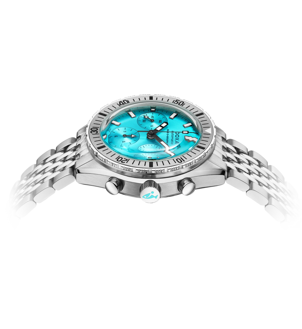 Relógio DOXA SUB 200 C-GRAPH II AQUAMARINE 797.10.241.25 - Automático