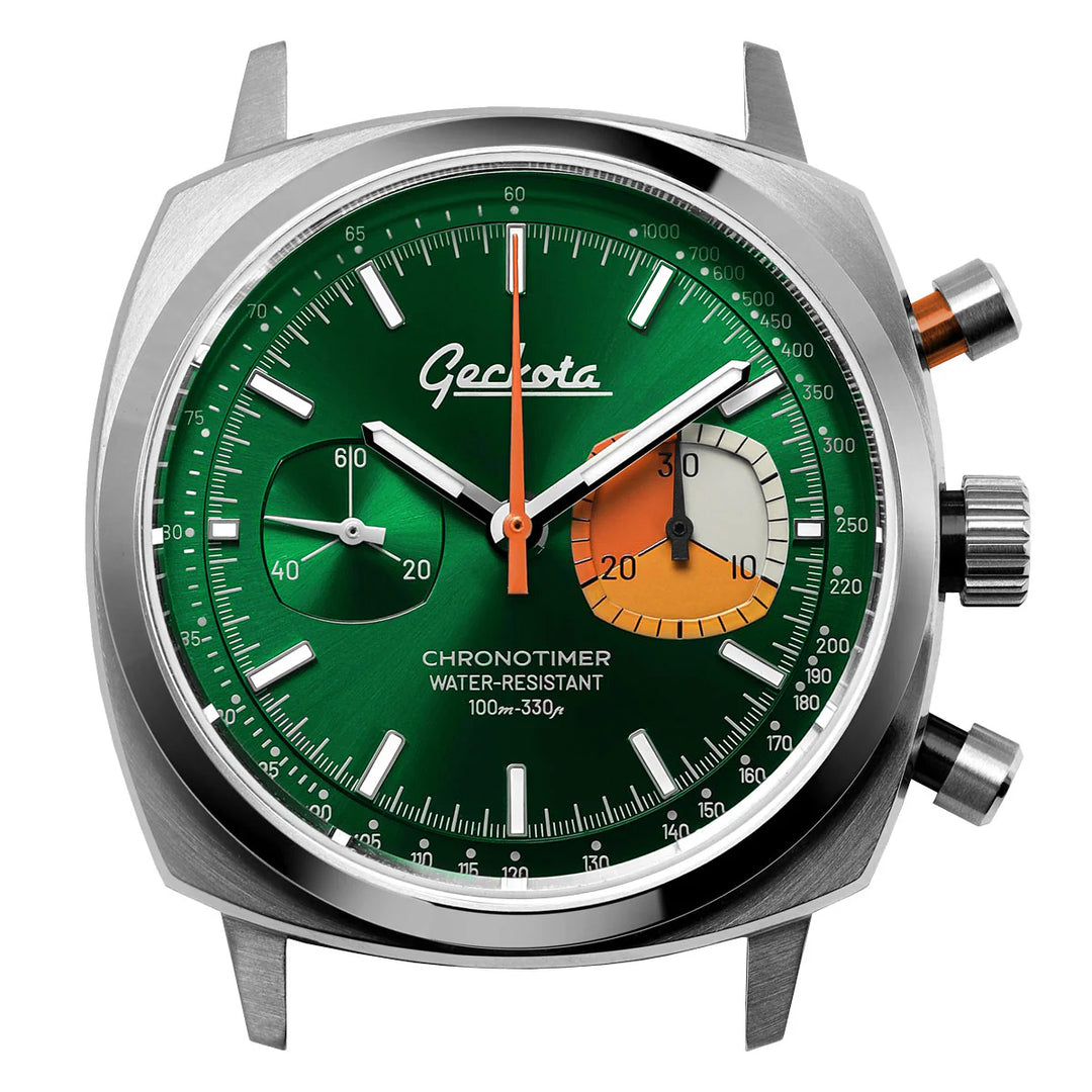 Relógio Geckota Chronotimer Sports Edition Jade Green