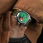 Carregue a imagem no visualizador da Galeria, Relógio Geckota Chronotimer Sports Edition Jade Green