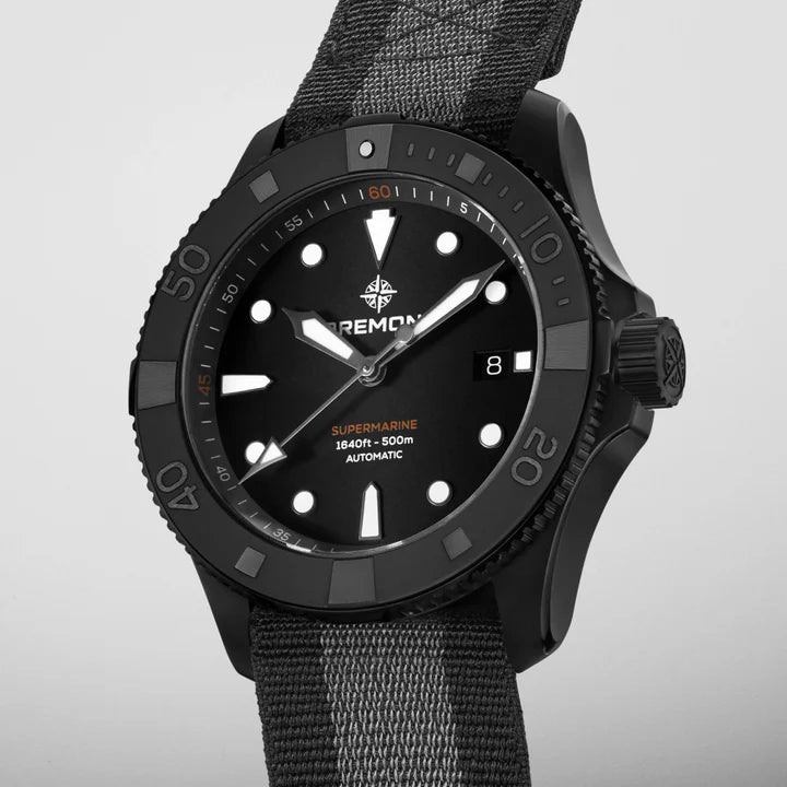 Relógio Bremont Supermarine Full Ceramic, Tactical Black