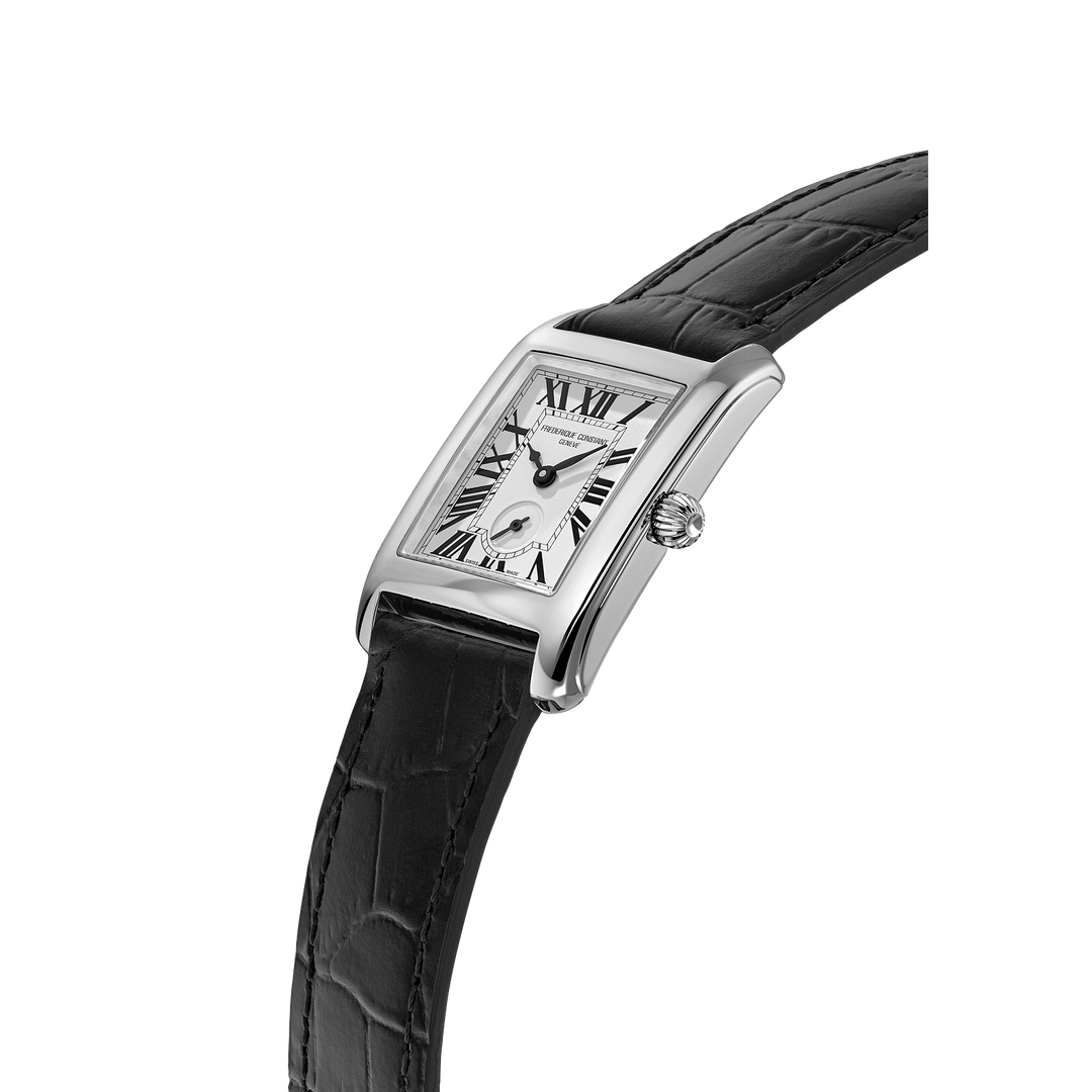Relógio Frederique Constant FC-235S2C6 Classics  Carrée Small Seconds Quartzo