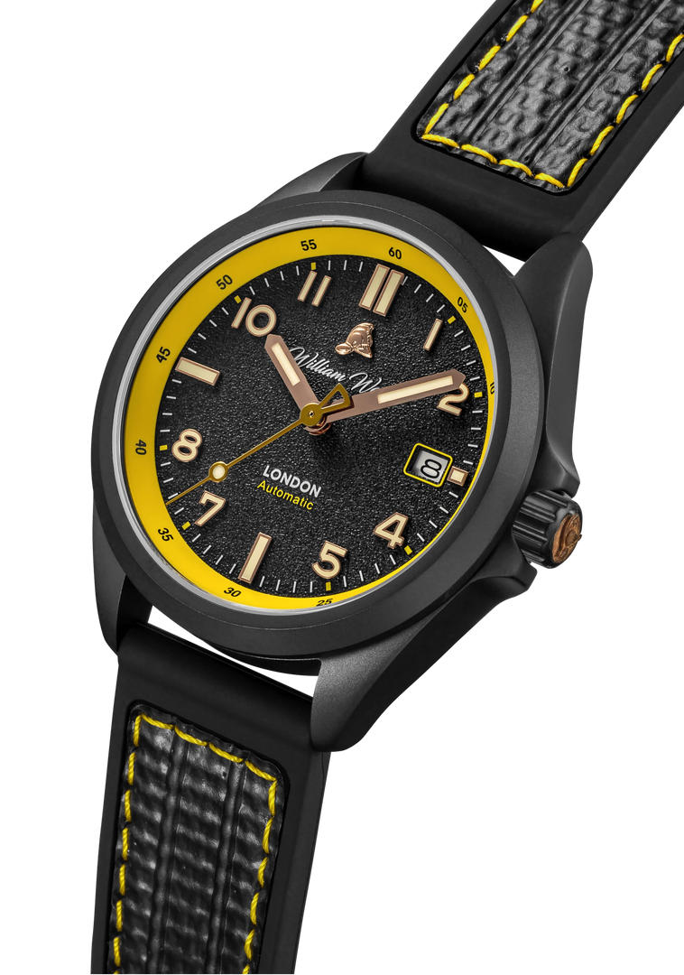 Relógio William Wood Fearless Yellow
