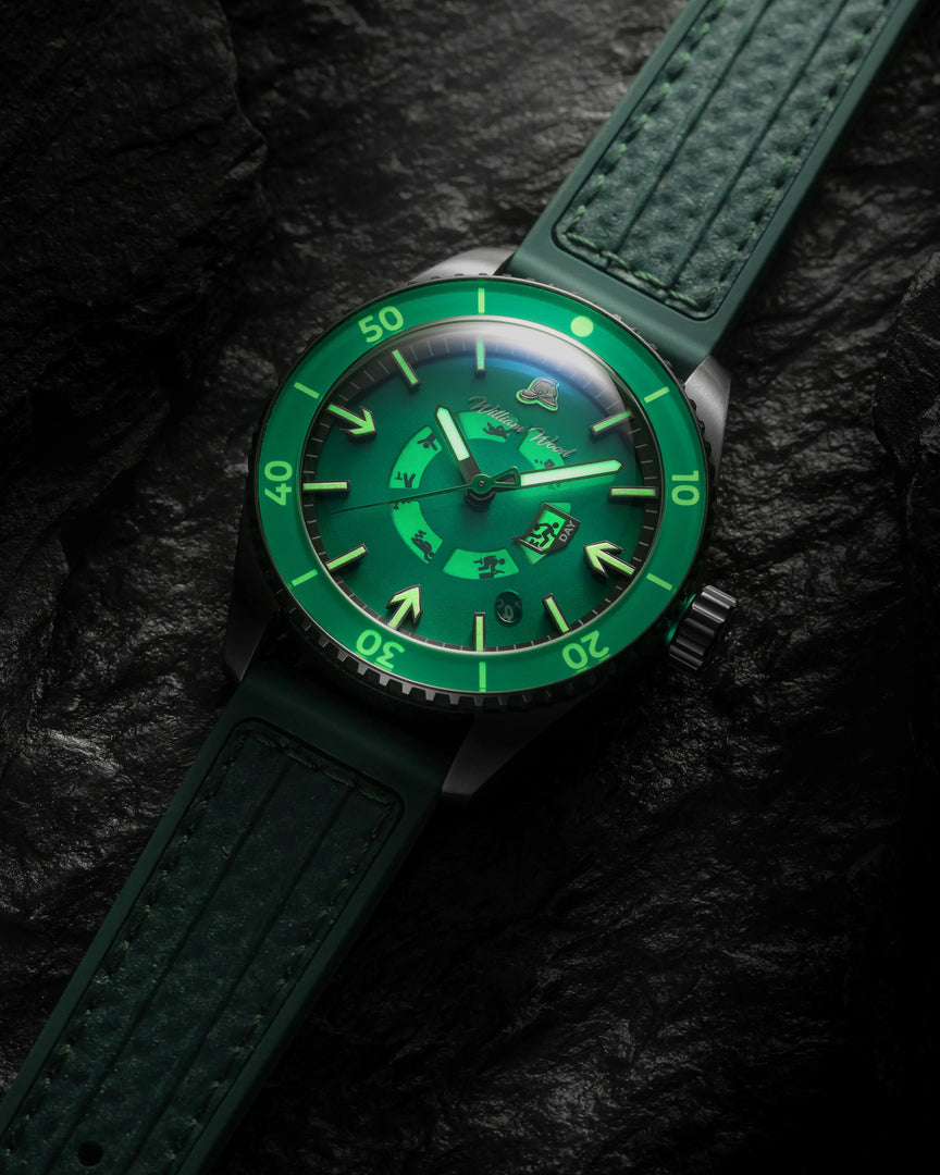 Relógio William Wood Fire Exit Watch
