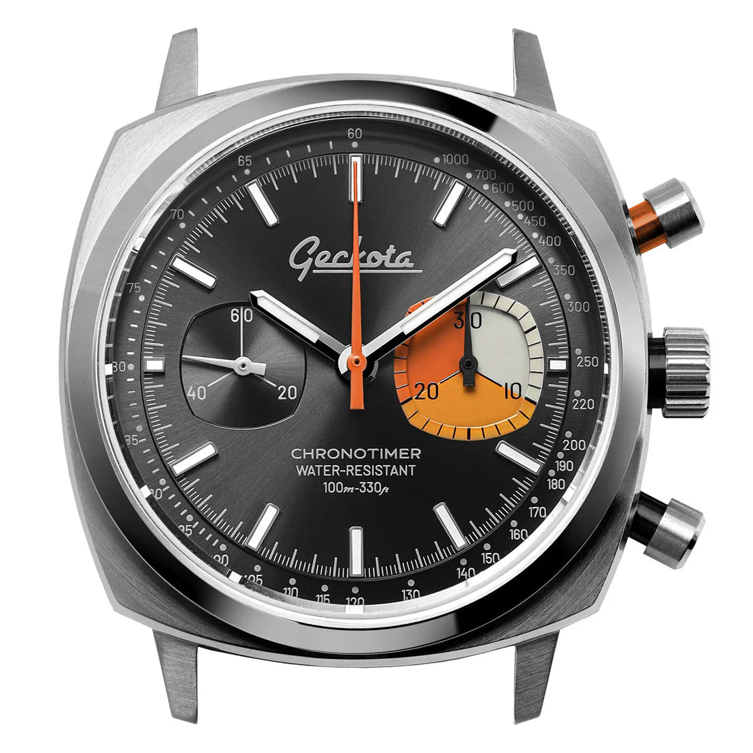 Relógio Geckota Chronotimer Sports Edition Slate Grey