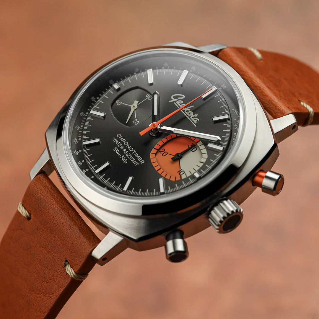 Relógio Geckota Chronotimer Sports Edition Slate Grey