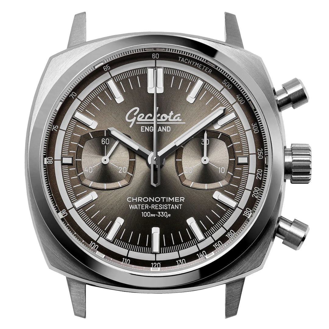 Relógio Geckota Classic Chronotimer Tuscan Brown