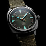 Carregue a imagem no visualizador da Galeria, Relógio Geckota Pioneer Classic Edition Dark Jungle Green
