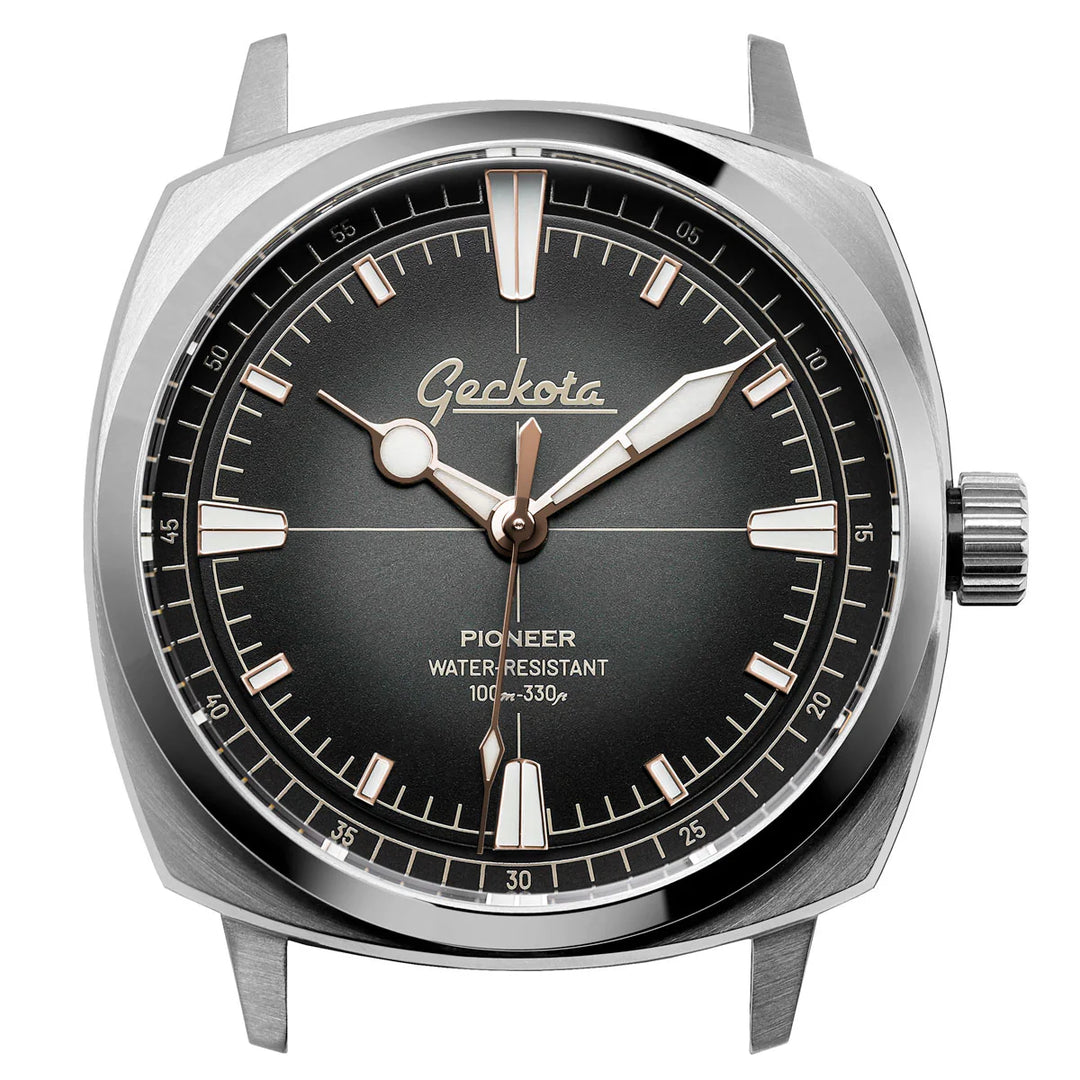 Relógio Geckota Pioneer Classic Edition Graphite Grey