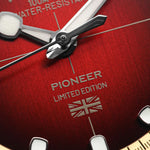 Carregue a imagem no visualizador da Galeria, Relógio Geckota Pioneer Special Edition Oxblood Red