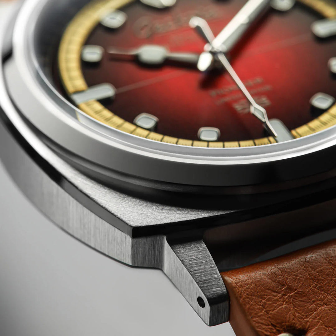 Relógio Geckota Pioneer Special Edition Oxblood Red