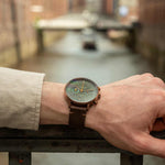 Carregue a imagem no visualizador da Galeria, Relógio STERNGLAS Hamburg Chrono 42 mm S01-HC35-VI17 Quartzo