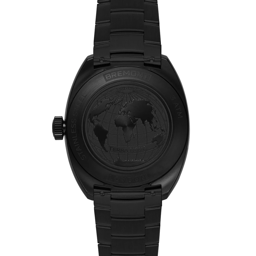Relógio Bremont Terra Nova 38 Jumping Hour, Stealth Black