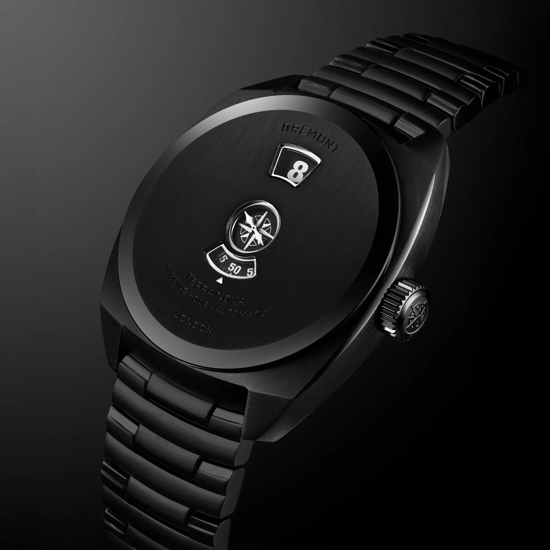 Relógio Bremont Terra Nova 38 Jumping Hour, Stealth Black