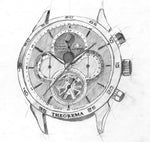Carregue a imagem no visualizador da Galeria, Relógio Tufina KINGSTON THEOREMA | GM-117-8 | Prata - Automático 44mm

