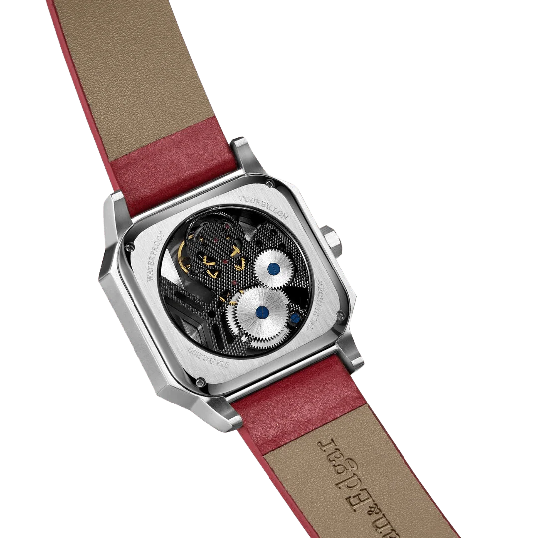 Relógio Swan & Edgar Vortex Tourbillon Automático Red