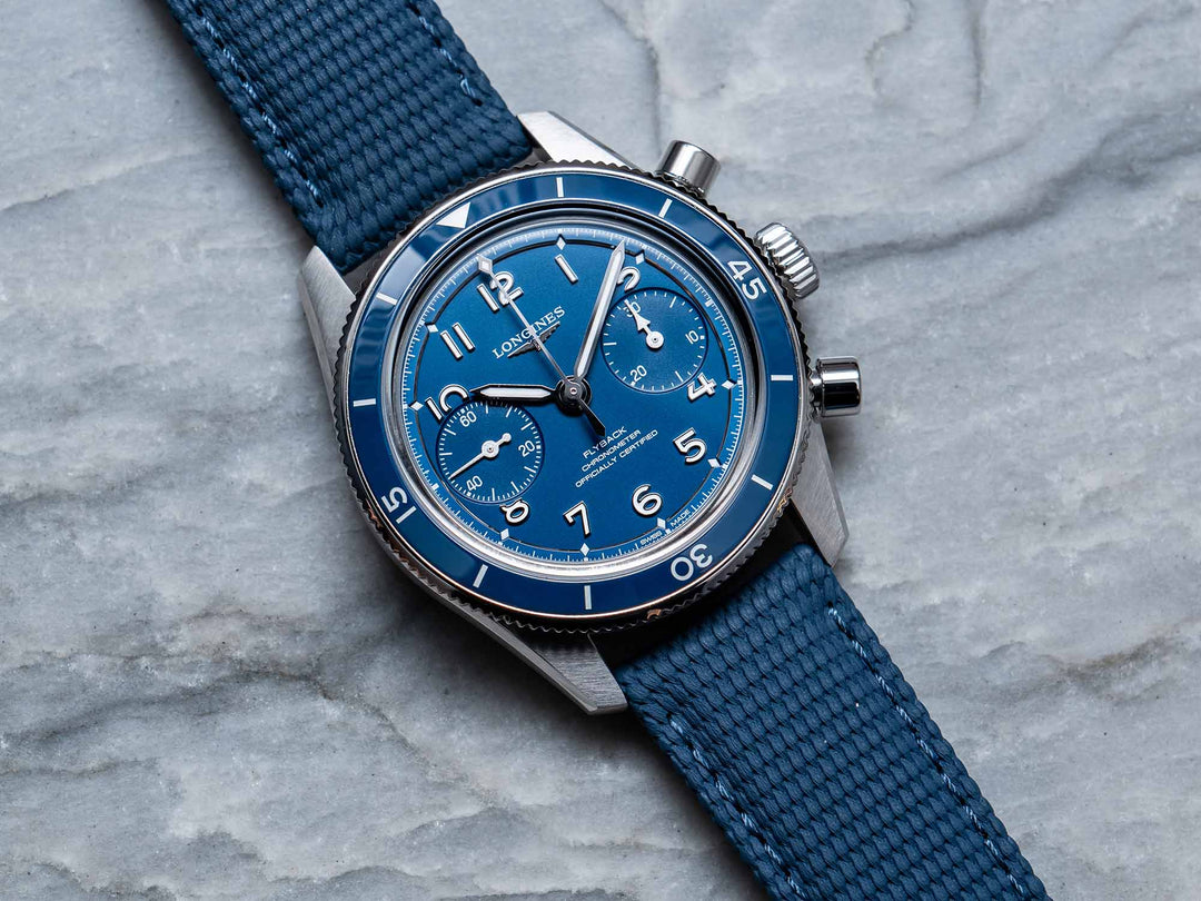 Relógio Longines L3.721.4.93.9 SPIRIT PILOT FLYBACK