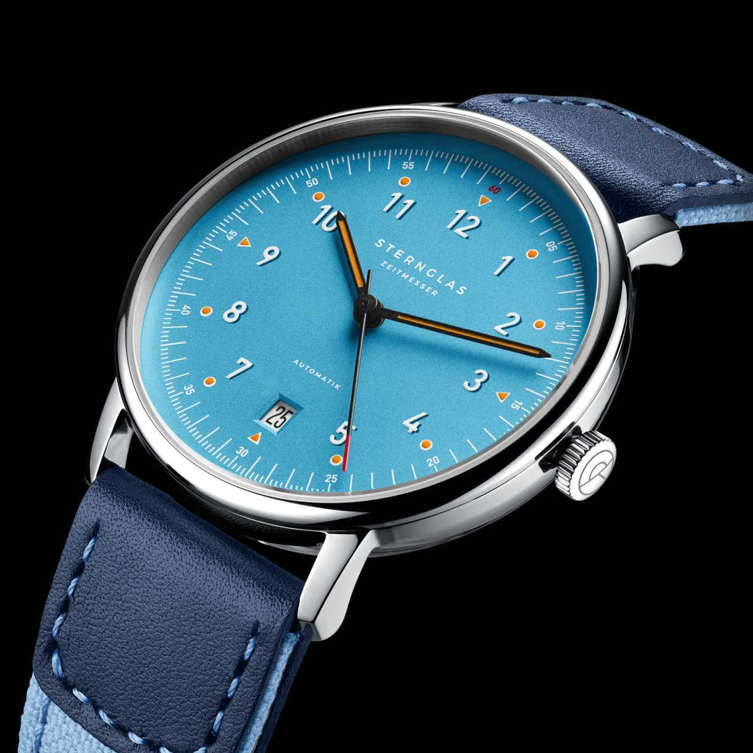 Relógio STERNGLAS Lumatik 38 mm S02-LM17-NY05 Automático