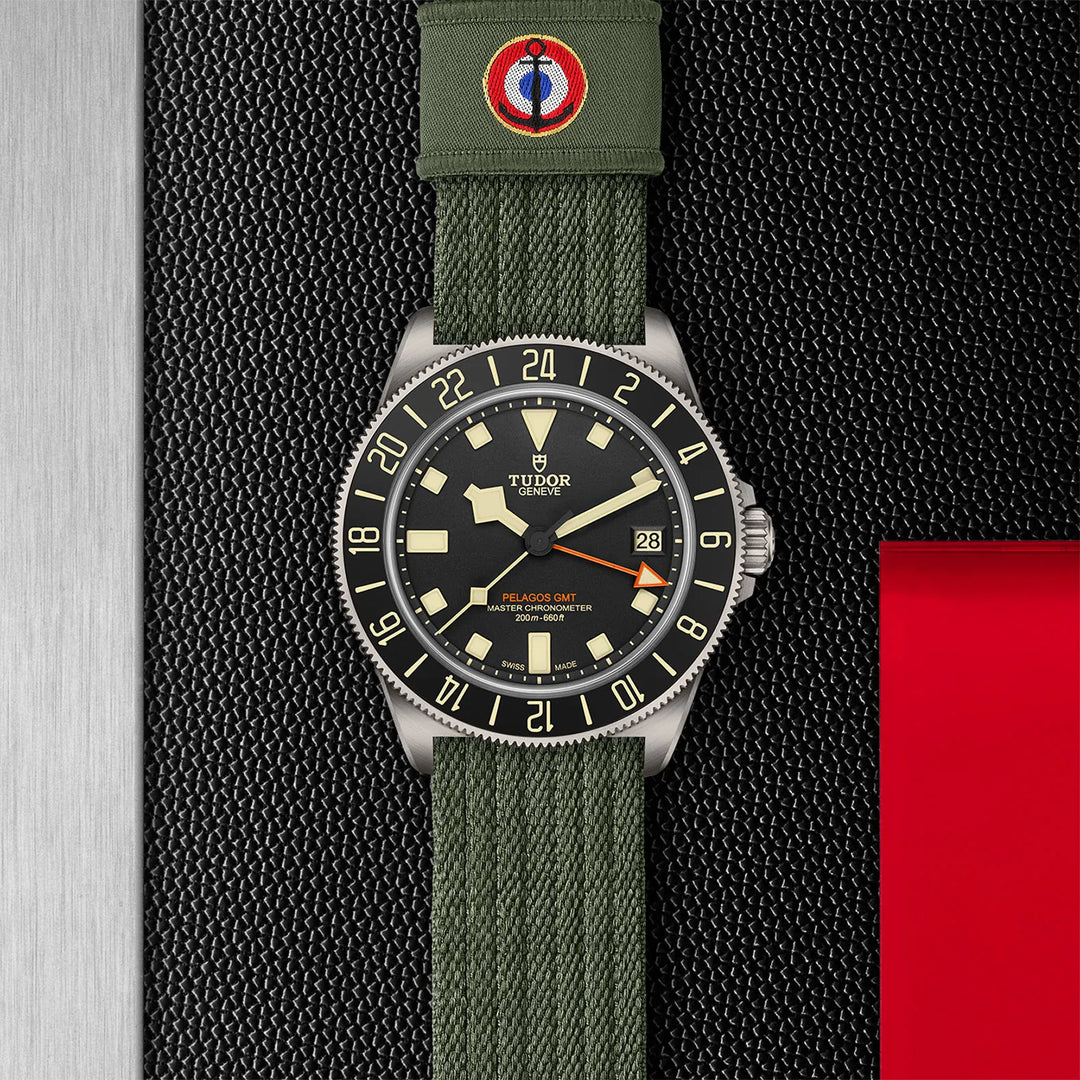 Relógio Tudor Pelagos FXD GMT 42mm Titântio M2542G257NU-0002