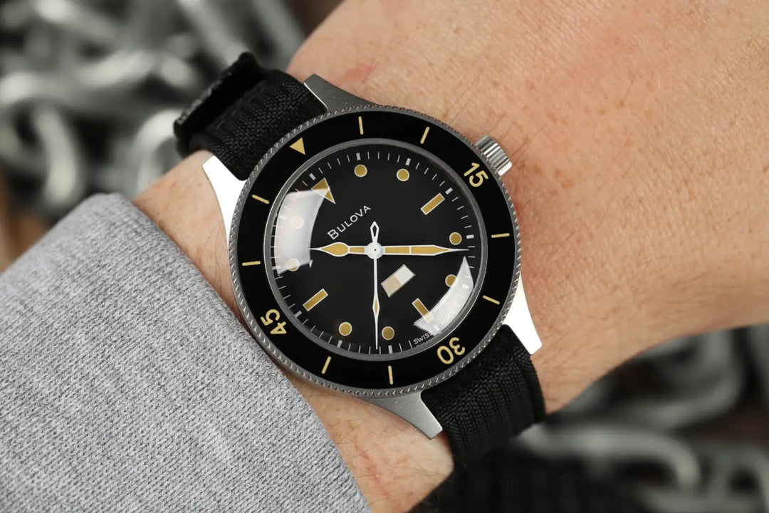 Relógio Bulova Archive Series Limited Edition MIL-SHIPS-W-2181 98A265