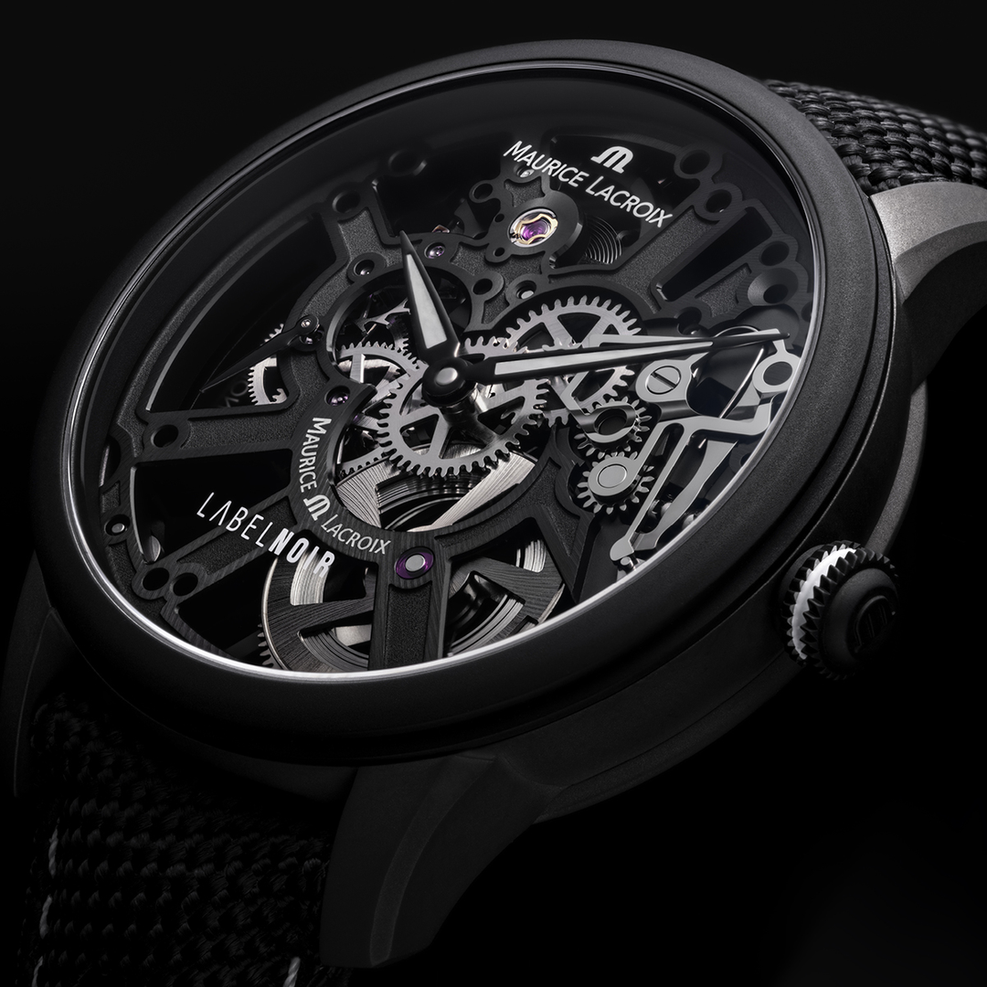 Relógio Maurice Lacroix MASTERPIECE SKELETON LABEL NOIR MP7228-DLB04-090-2