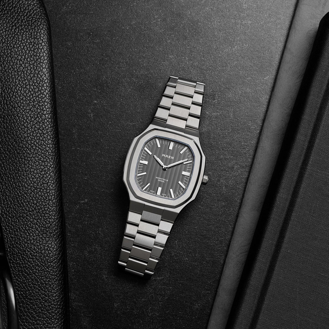 Relógio MAEN MANHATTAN 39 ULTRA THIN - M4.1.4 Manual