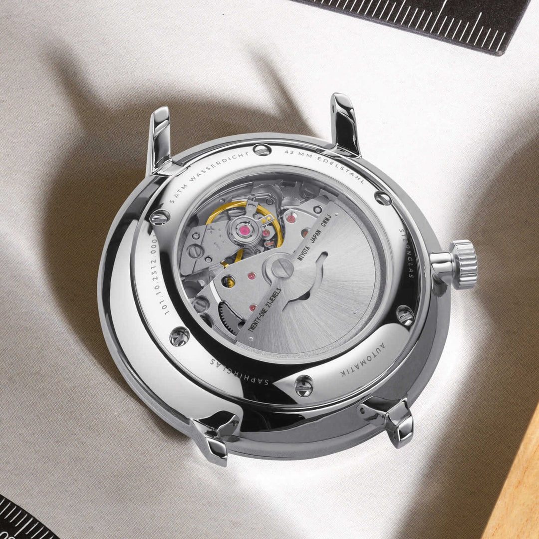 Relógio STERNGLAS Naos XL 42mm S02-NX44-PR04 Automático