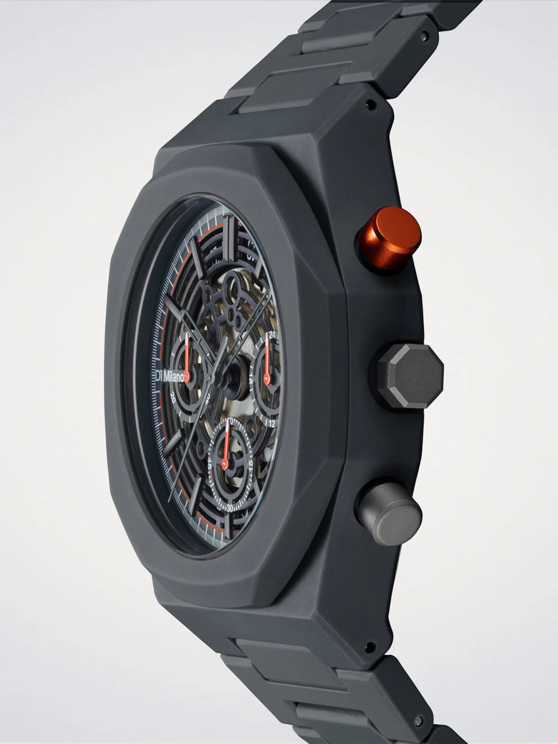 Relógio D1 Milano Model K Polychrono 40.5mm