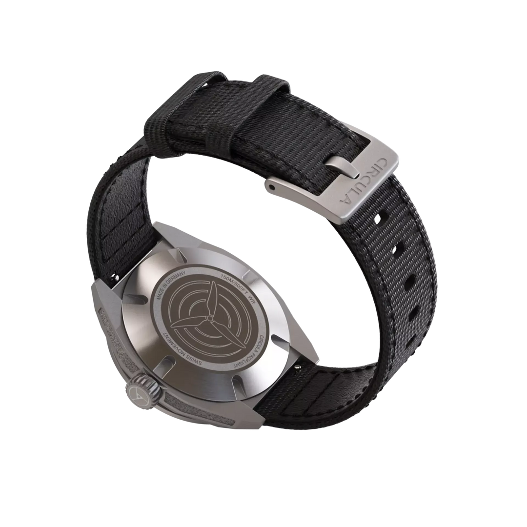 Relógio Circula Pilot watch ProFlight Anthracite PF-SS-AS