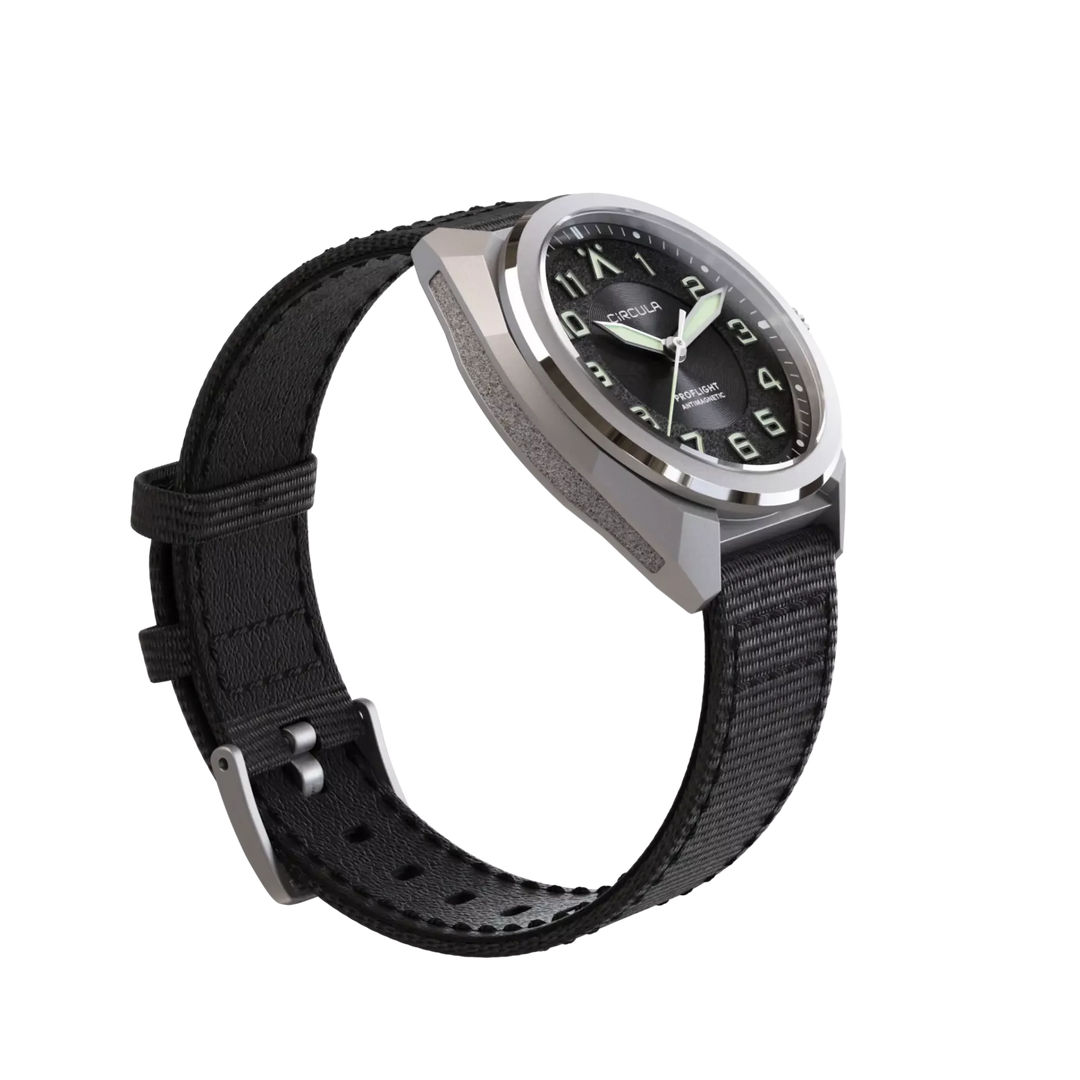 Relógio Circula Pilot watch ProFlight Anthracite PF-SS-AS