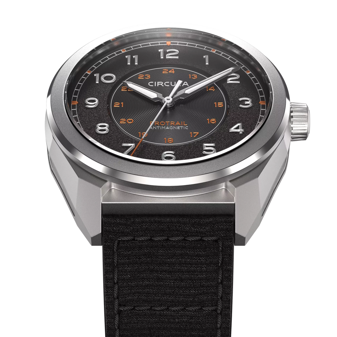 Relógio Circula Field watch ProTrail Black PT-SS-SS
