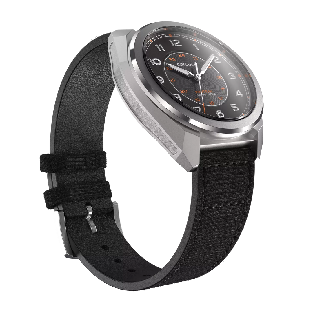 Relógio Circula Field watch ProTrail Black PT-SS-SS