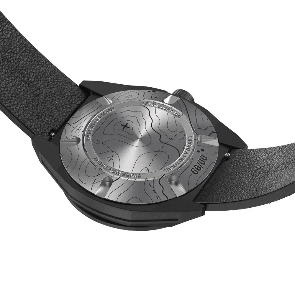 Relógio Circula Field watch ProTrail Black OR LE PT-SS-SS