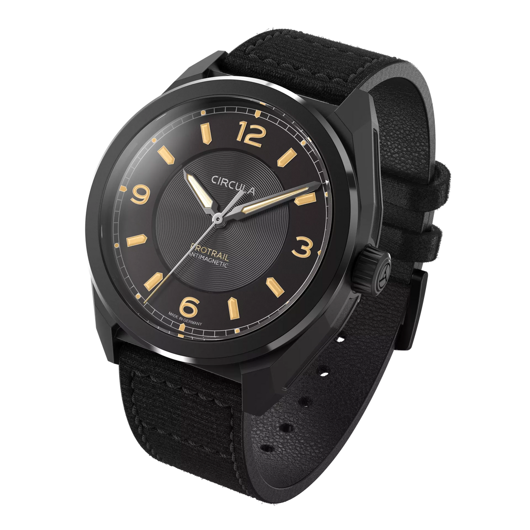 Relógio Circula Field watch ProTrail Black OR LE PT-SS-SS