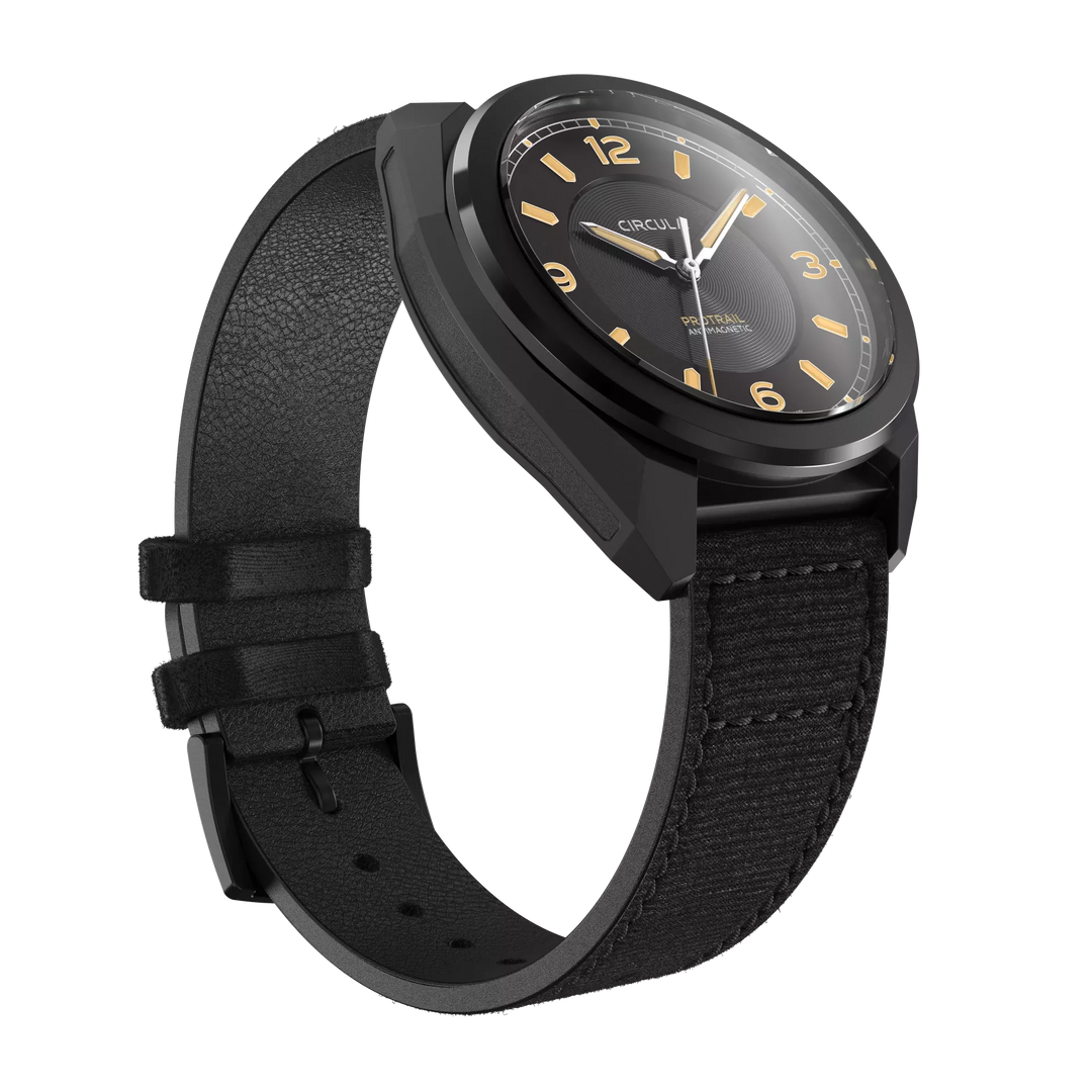 Relógio Circula Field watch ProTrail Black OR LE PT-SS-SS