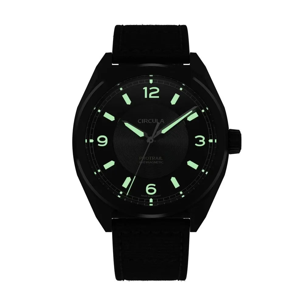 Relógio Circula Field watch ProTrail Black OR LE PT-SS-SS