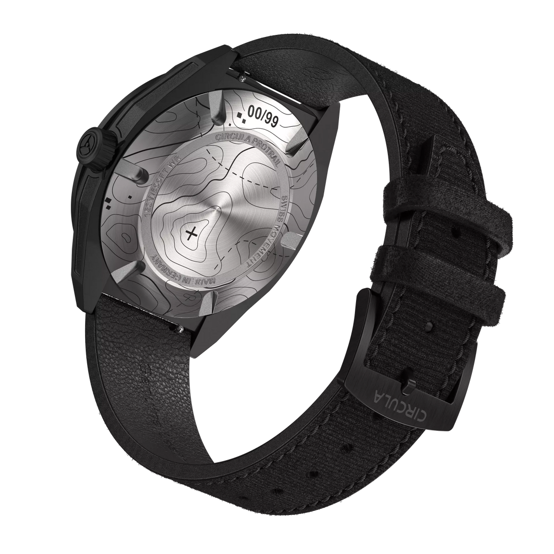 Relógio Circula Field watch ProTrail Black OR LE PT-SS-SS