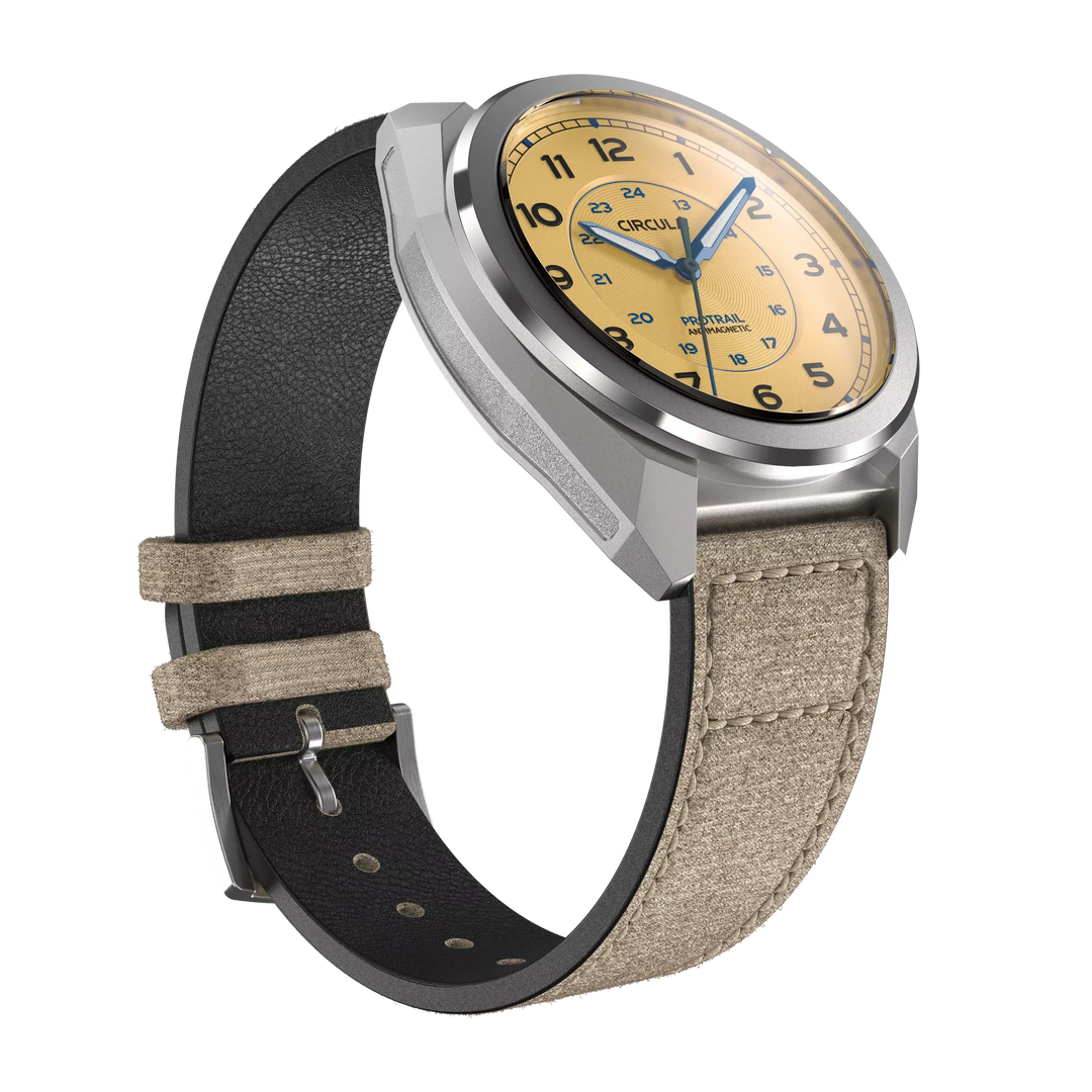 Relógio Circula Field watch ProTrail Sand 40mm Automático PT-SS-DD