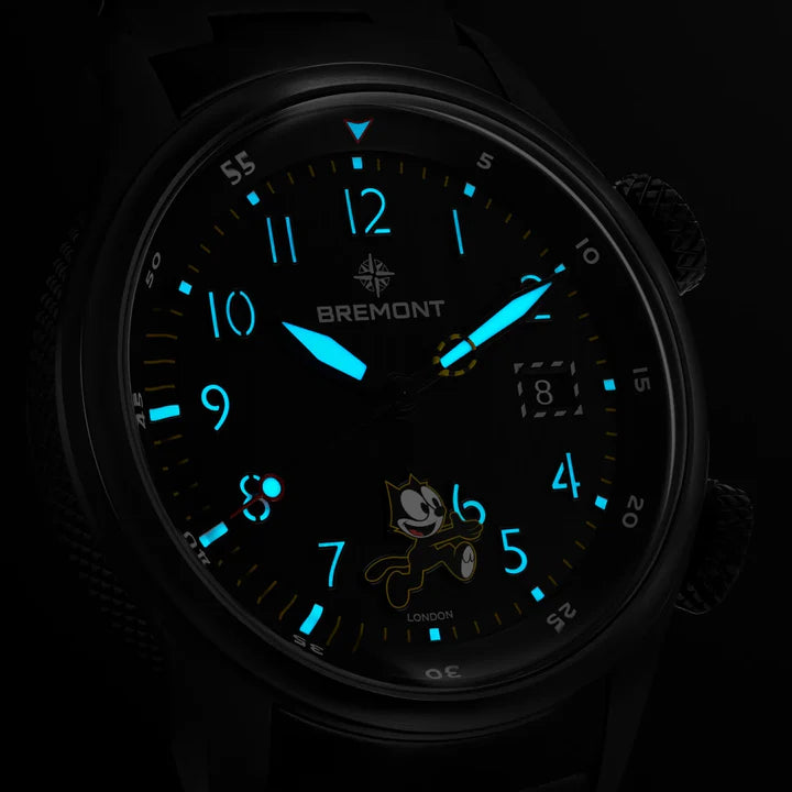 Relógio Bremont Altitude MB Meteor 'Felix The Cat' Titânio