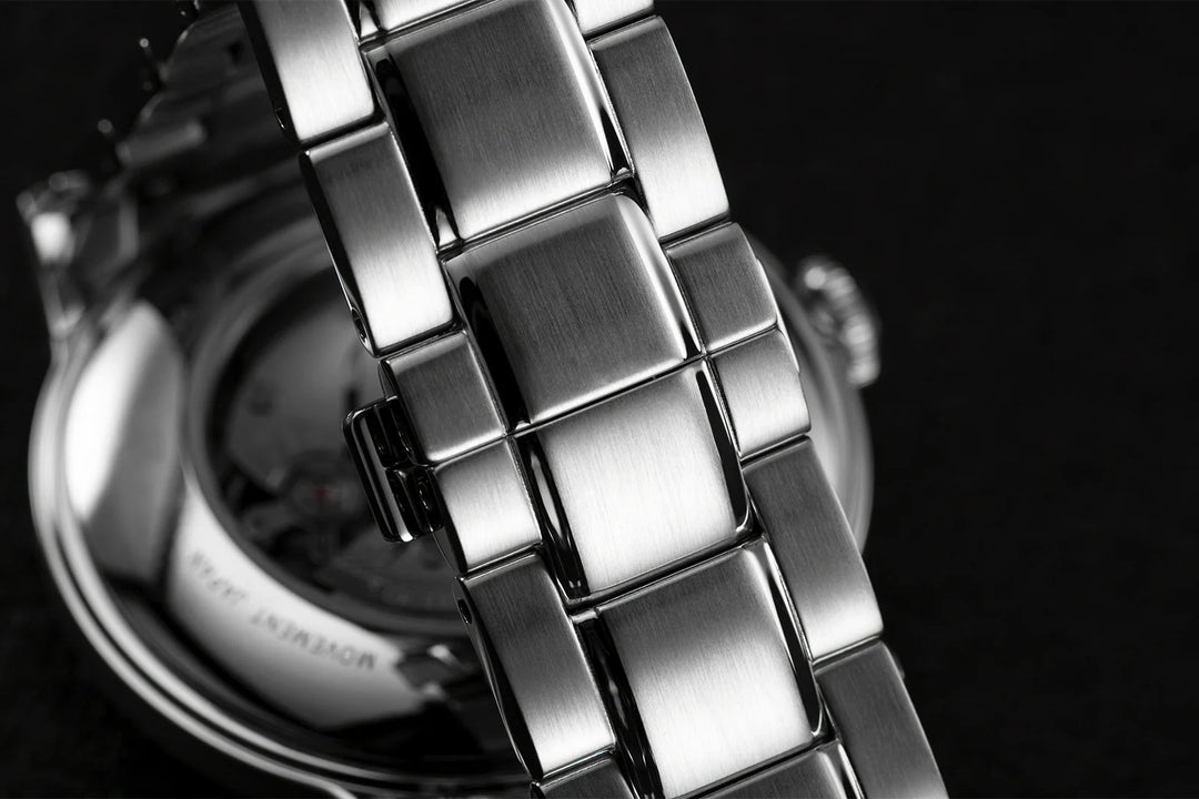 Relógio Orient Helios RA-AG0026E30B 40.5mm BAMBINO OPEN HEART