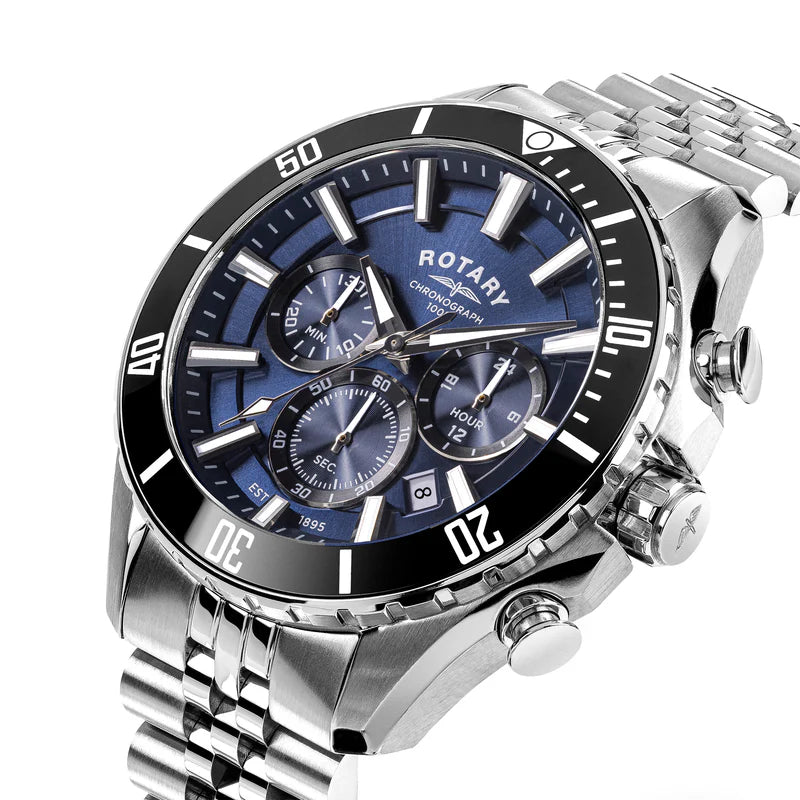 Relógio Rotary Apex100 Chronograph Quartzo RGB10013/05