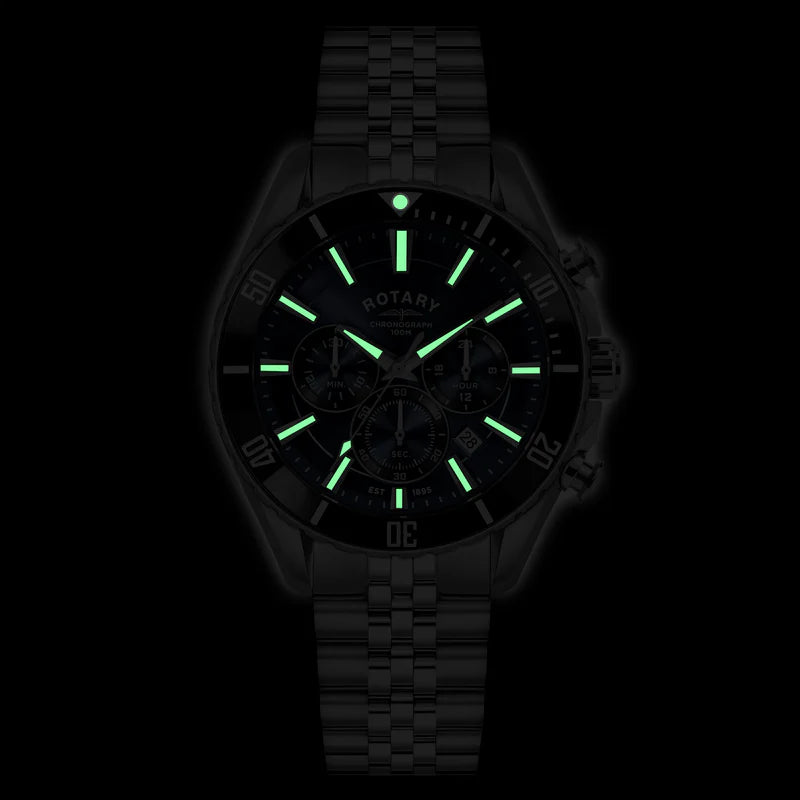 Relógio Rotary Apex100 Chronograph Quartzo RGB10013/05