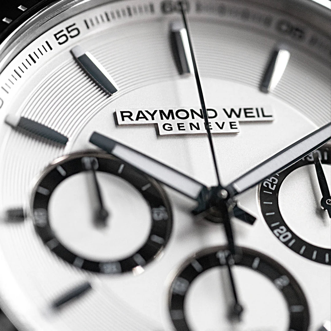 Relógio RAYMOND WEIL freelancer tri-compax chronograph 43 mm, 7741-ST1-30021