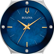 Relógio Feminino Bulova Millennia Aço Prateado e Gold 98R273