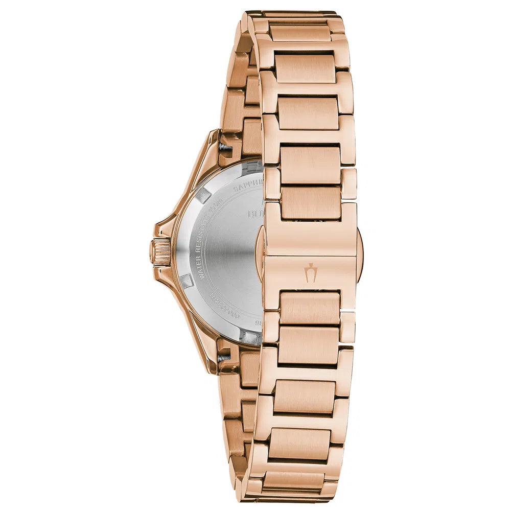 Relógio Feminino Bulova Marine Star Aço Rosé 98R295N