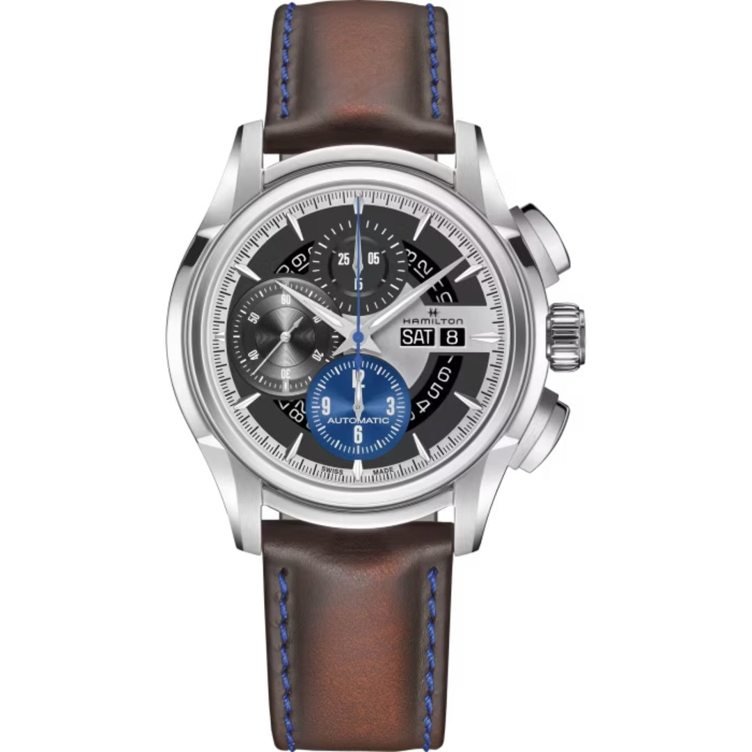 Relógio Hamilton Jazzmaster FACE 2 FACE III LIMITED EDITION - H32876550 - Automático 44mm