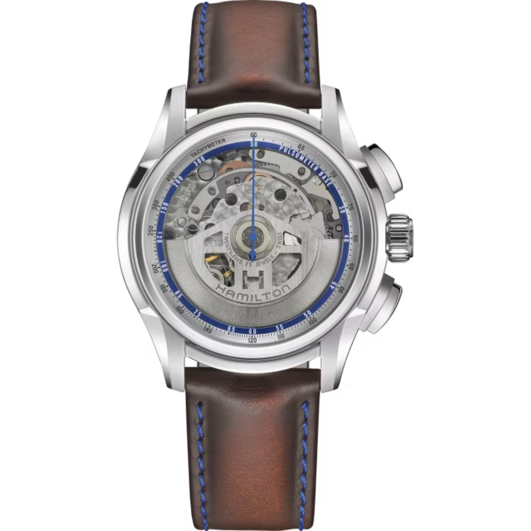 Relógio Hamilton Jazzmaster FACE 2 FACE III LIMITED EDITION - H32876550 - Automático 44mm